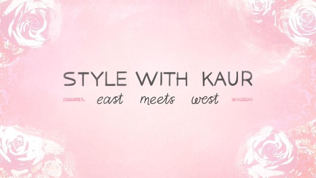 Style with Kaur Title Screen