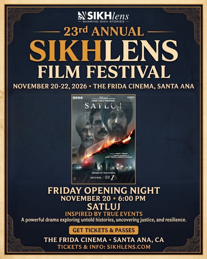 🎬 **Opening Night at the 23rd Annual Sikhlens Film Festival!**