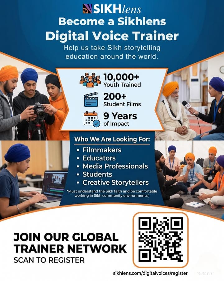 Become a Sikhlens Digital Voice Trainer