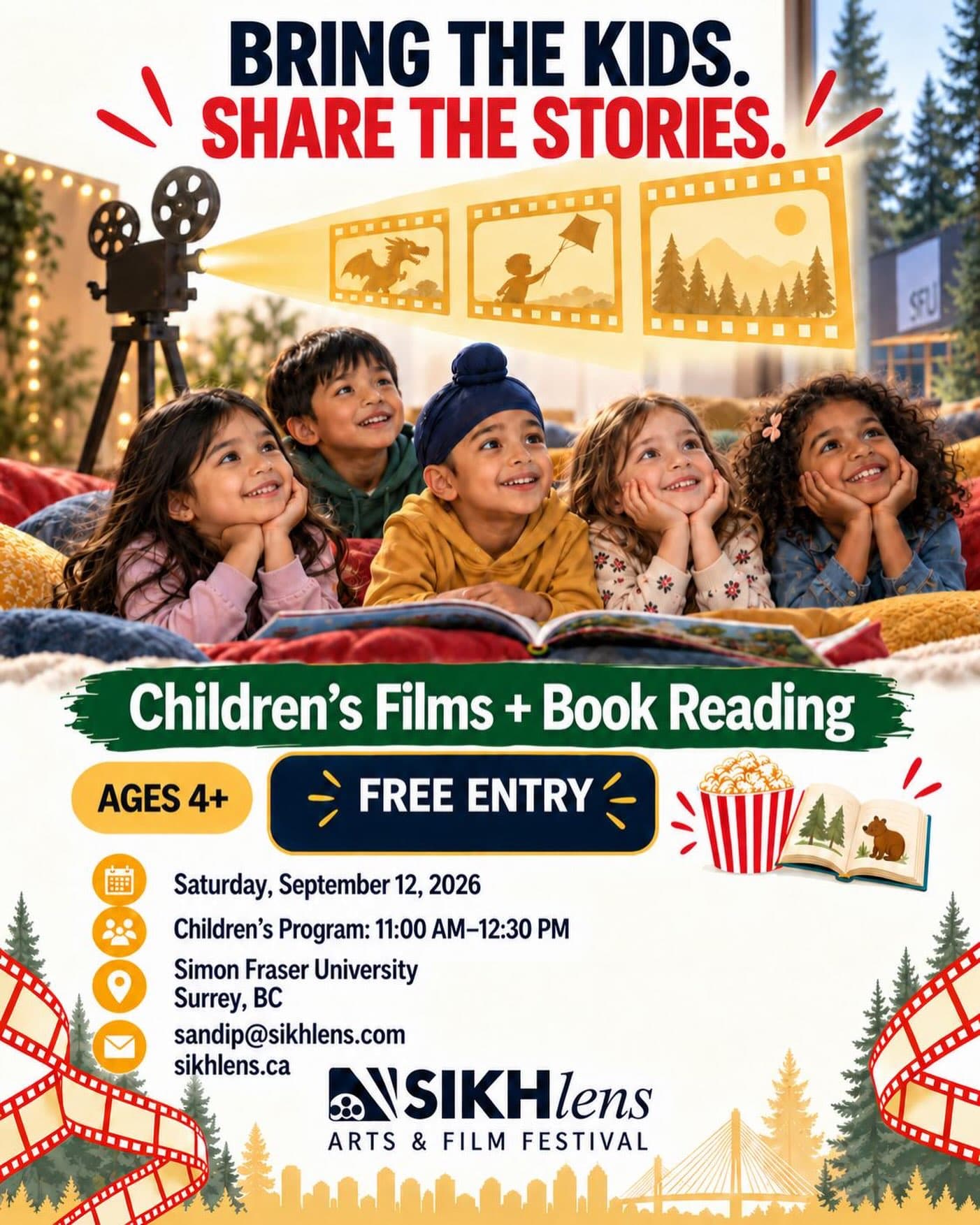🎬 Bring the kids. Share the stories.