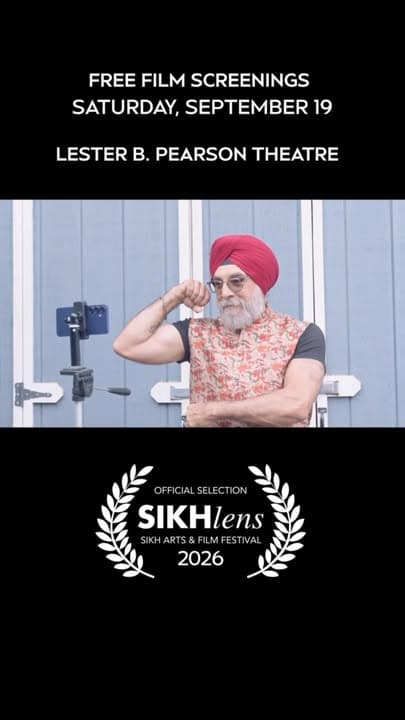 🎬 PERFECTLY SEASONED — Screening TODAY at Sikhlens Toronto!