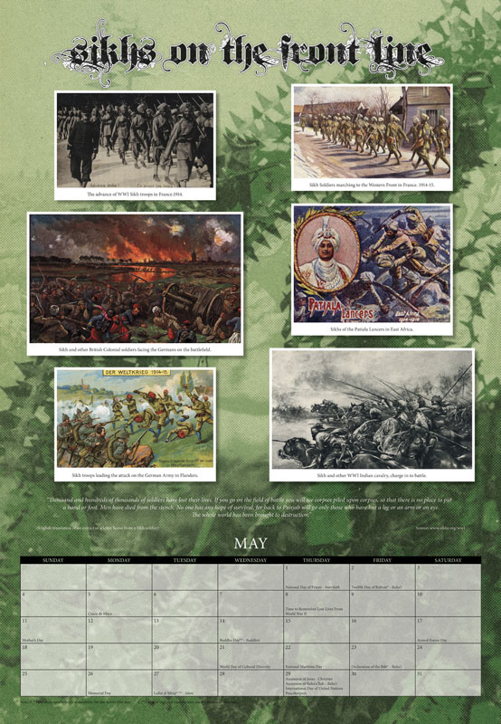 May: Sikhs On The Front Line