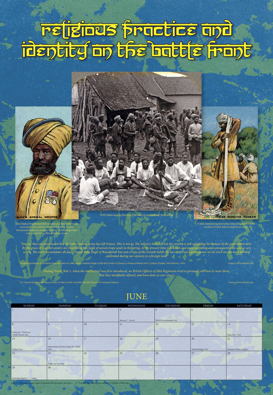 June: Religious Practice And Identity On The Battle Front