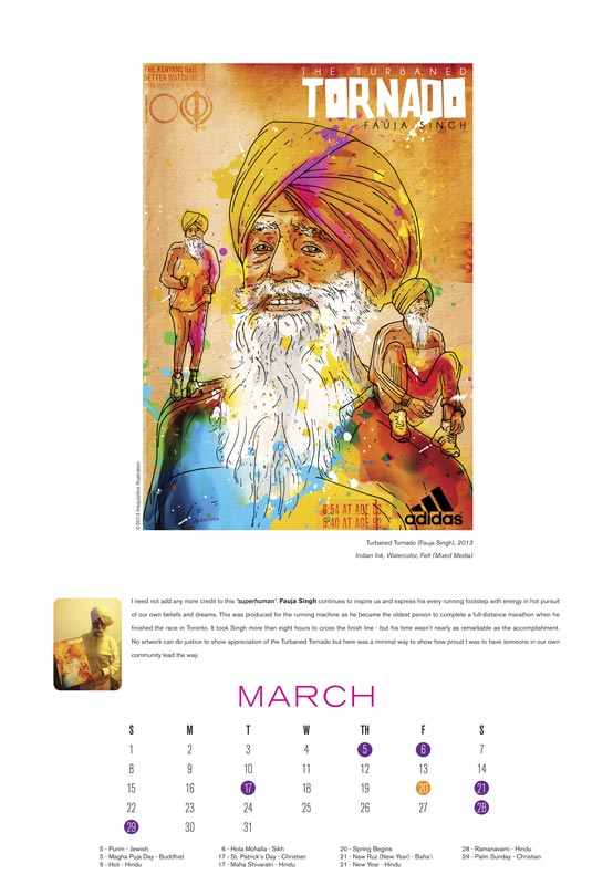 March: Turbaned Tornado (Fauja Singh)