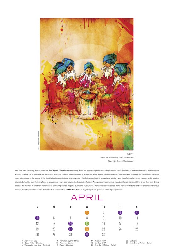April: 5 Panj Pyare