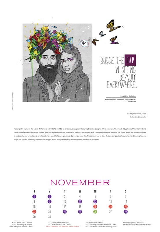 November: GAP by Inkquisitive
