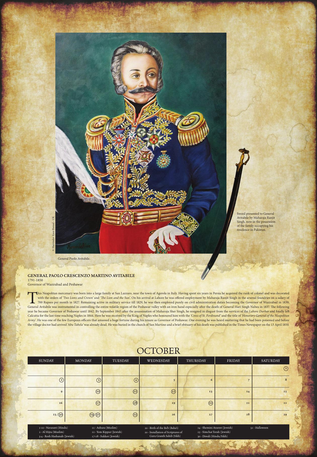 October: AVITABILE