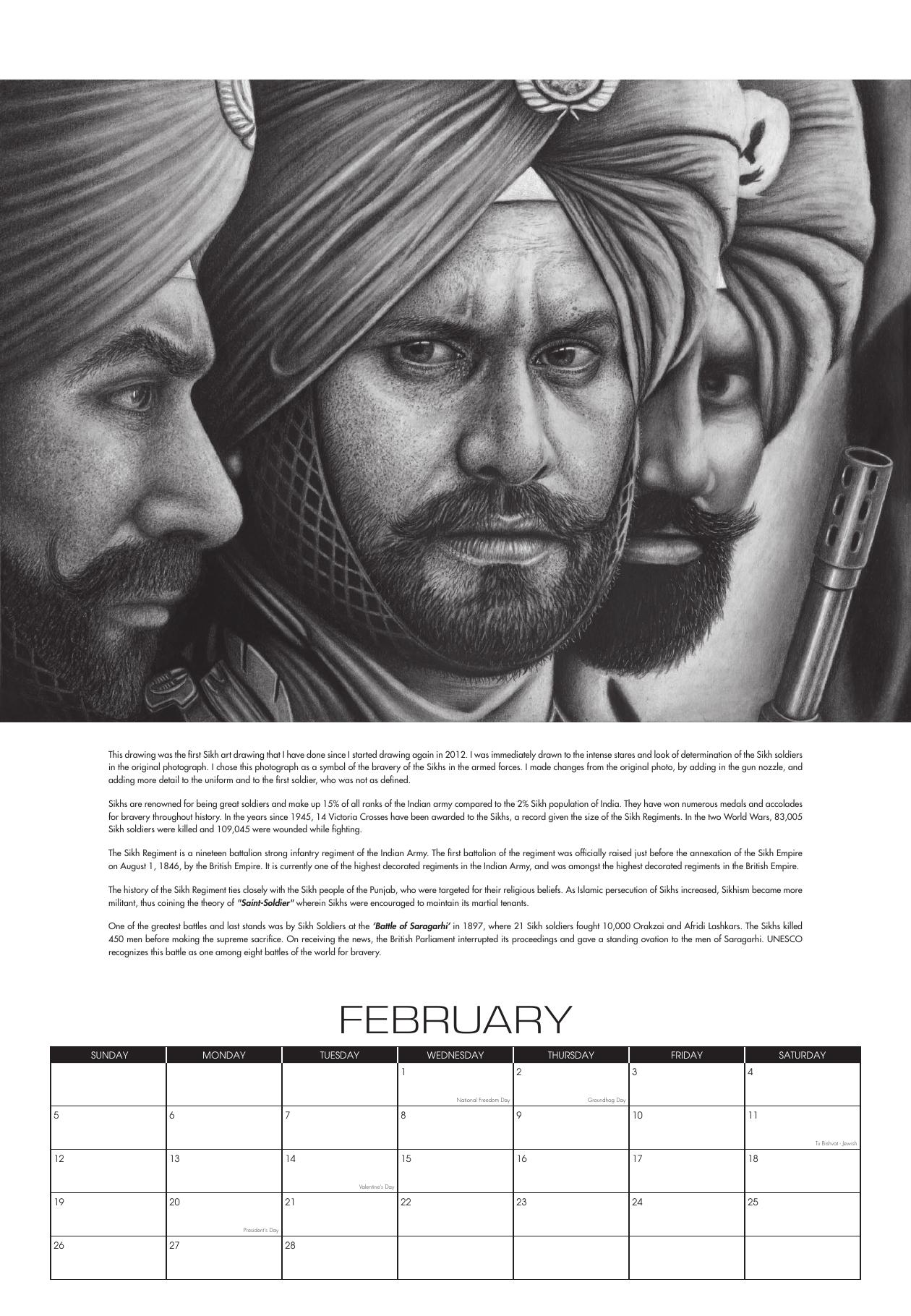 February: Sikh Soldiers
