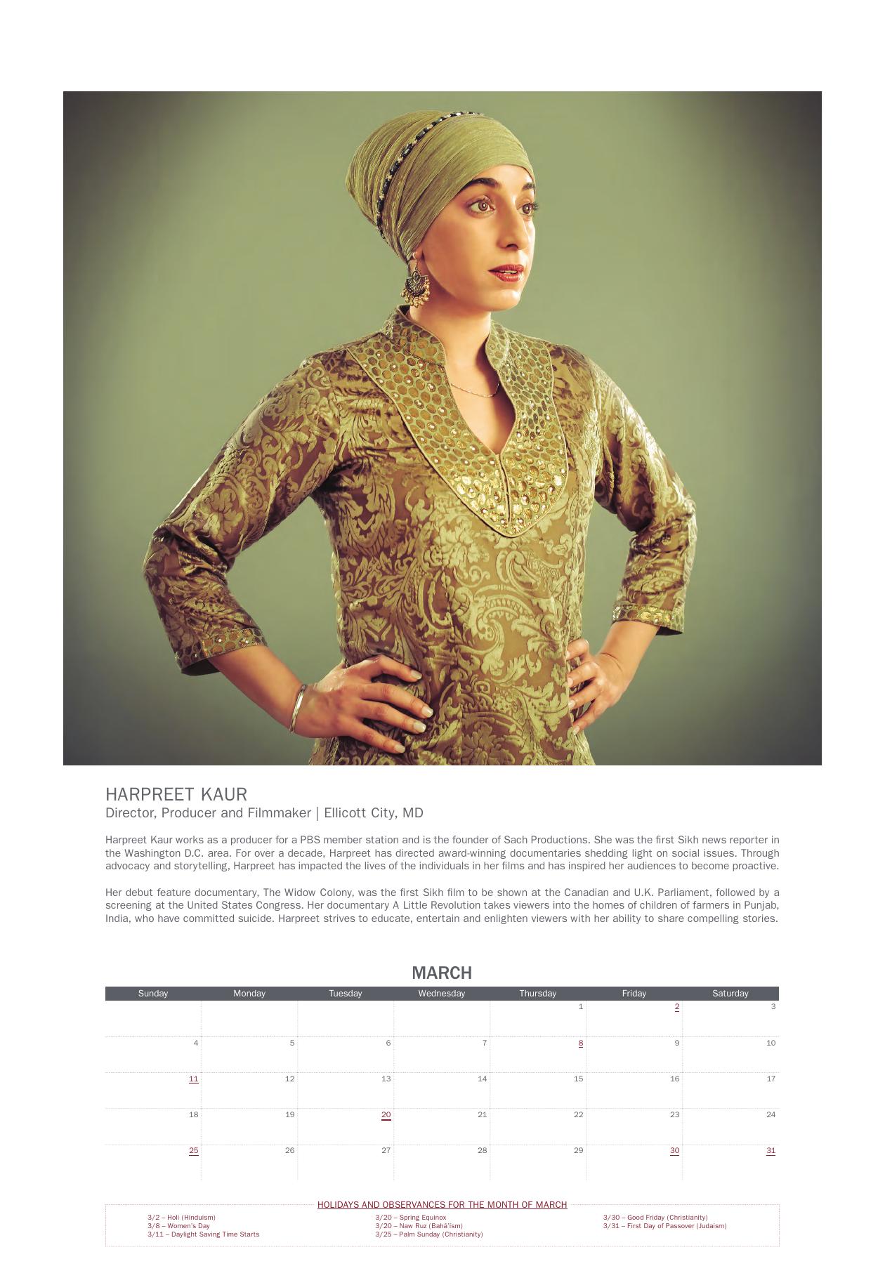 March: HARPREET KAUR
