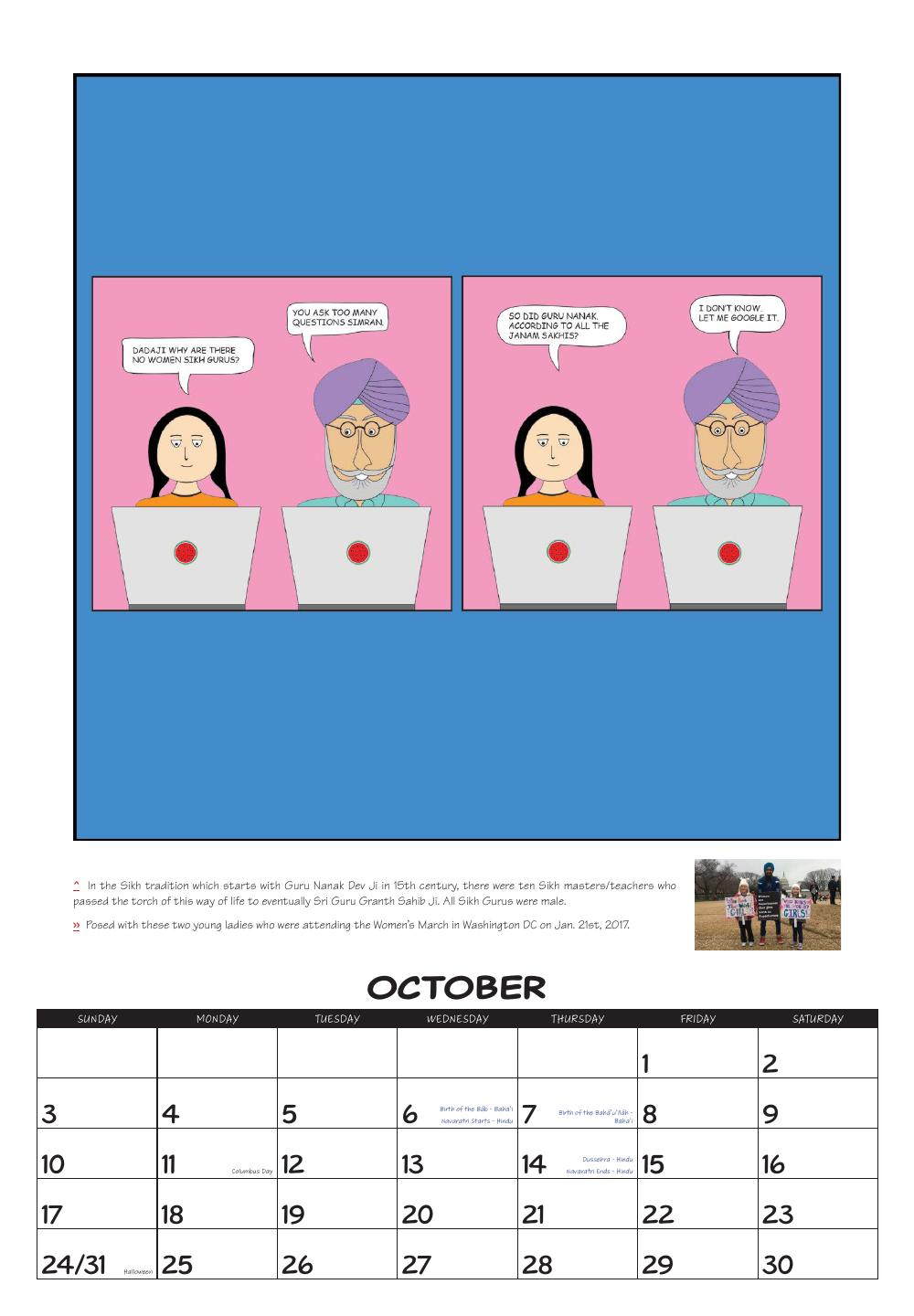 October