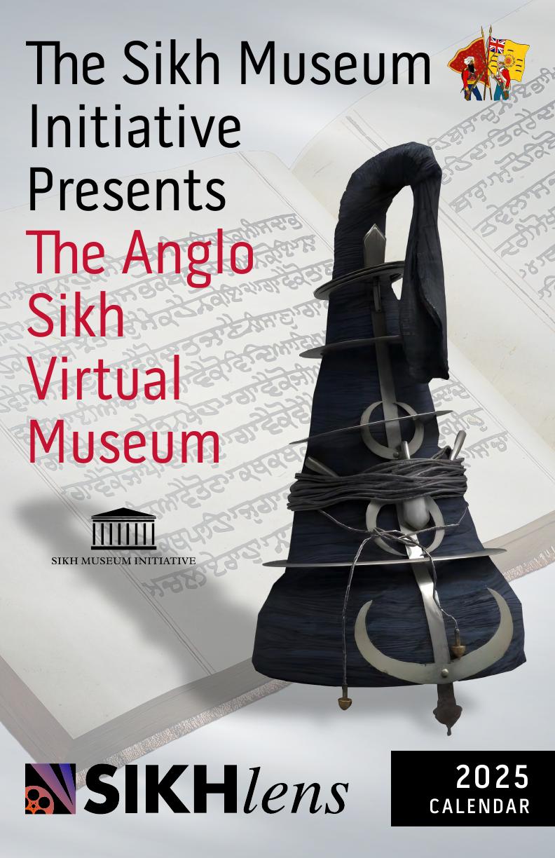 2025 Sikhlens Calendar: The Anglo Sikh Virtual Museum, Gurinder Singh Mann