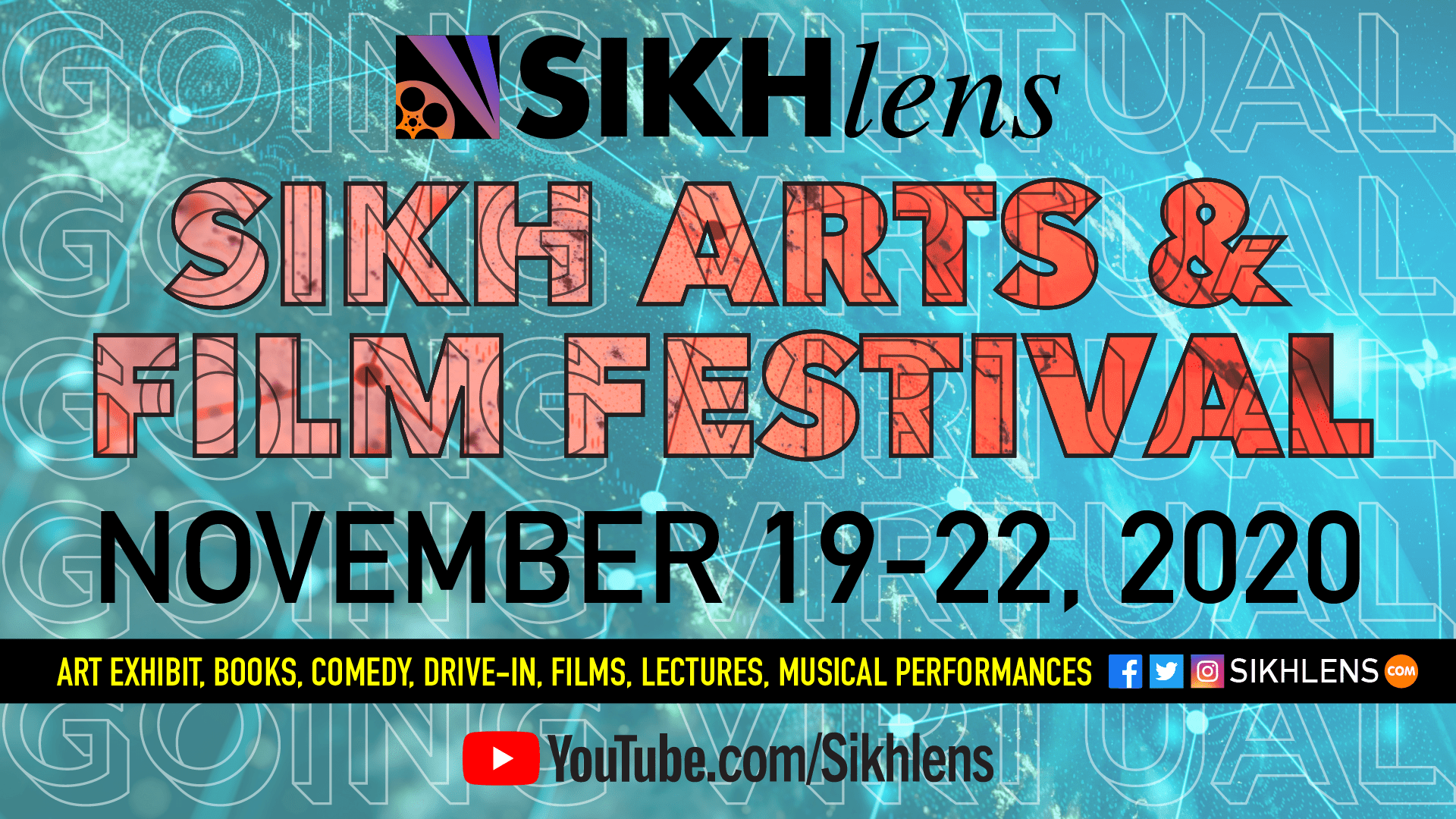 Sikhlens: Sikh Arts & Film Festival 2020 poster